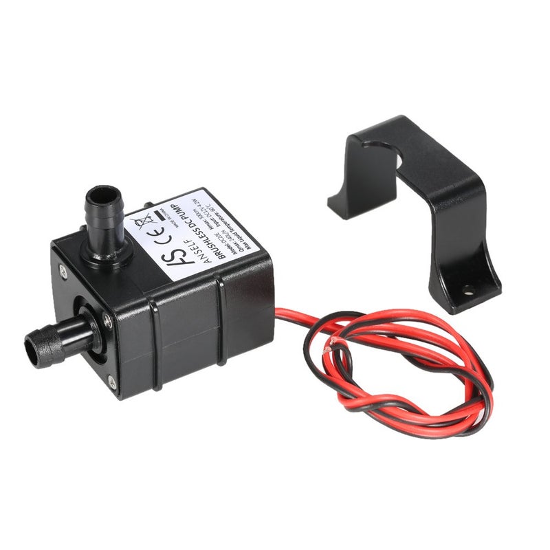 Anself Mini Submersible Water Pump for Fish Tank Aquarium Fountain Flowerpot DC12V 4.8W - Image 4